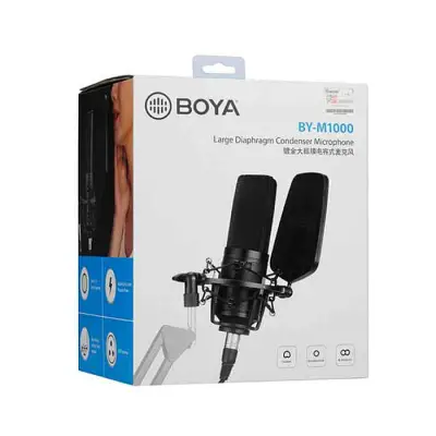 BOYA BY-M1000 Condenser Studio Microphone